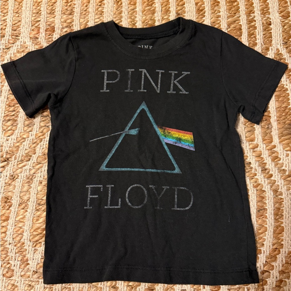 Pink Floyd Kids Tee with Rainbow Graphic